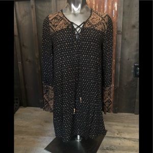 Floral Long Sleeved Dress